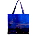 Blue Highway Zipper Grocery Tote Bag View1