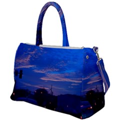 Blue Highway Duffel Travel Bag by okhismakingart