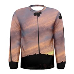 Parking Lot Sunset Men s Long Sleeve Tee by okhismakingart