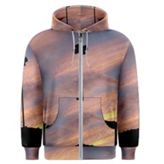 Parking Lot Sunset Men s Zipper Hoodie by okhismakingart