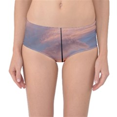 Parking Lot Sunset Mid-waist Bikini Bottoms by okhismakingart