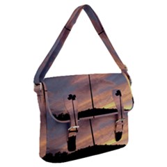 Parking Lot Sunset Buckle Messenger Bag