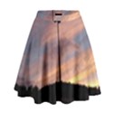 Parking Lot Sunset High Waist Skirt View1