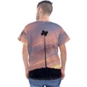 Parking Lot Sunset Men s V-Neck Scrub Top View2