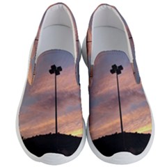 Parking Lot Sunset Men s Lightweight Slip Ons by okhismakingart