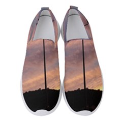 Parking Lot Sunset Women s Slip On Sneakers by okhismakingart