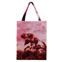 Red Sunflowers Classic Tote Bag by okhismakingart