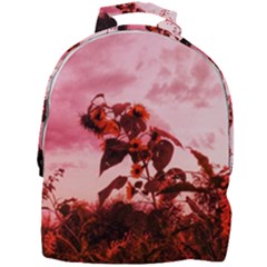 Red Sunflowers Mini Full Print Backpack by okhismakingart