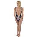 Hazy Thistles High Leg Strappy Swimsuit View2