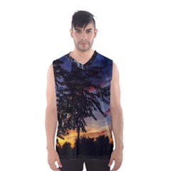 Sumac Sunset Men s Basketball Tank Top by okhismakingart