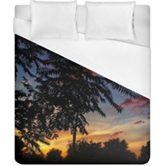 Sumac Sunset Duvet Cover (california King Size) by okhismakingart