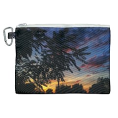 Sumac Sunset Canvas Cosmetic Bag (xl) by okhismakingart