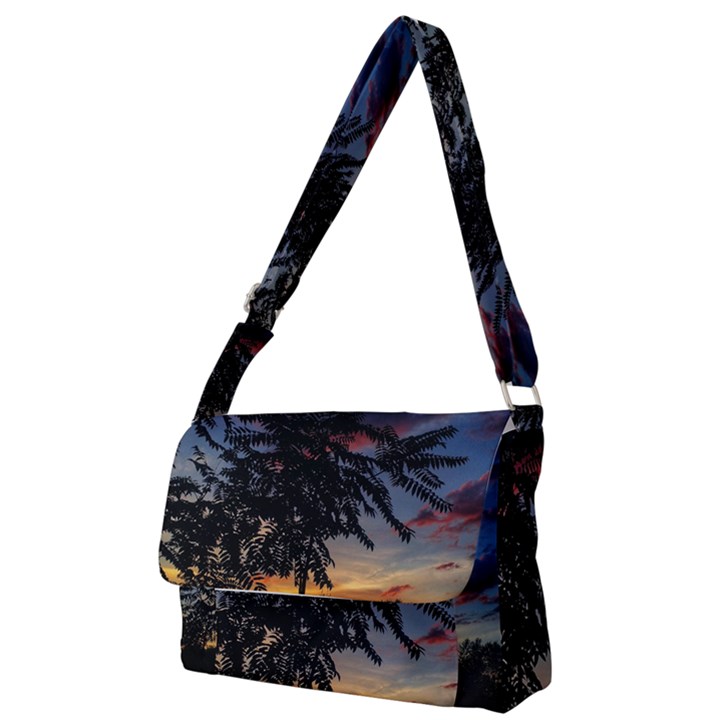 Sumac Sunset Full Print Messenger Bag