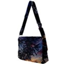 Sumac Sunset Full Print Messenger Bag View2