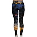 Sumac Sunset Lightweight Velour Classic Yoga Leggings View2