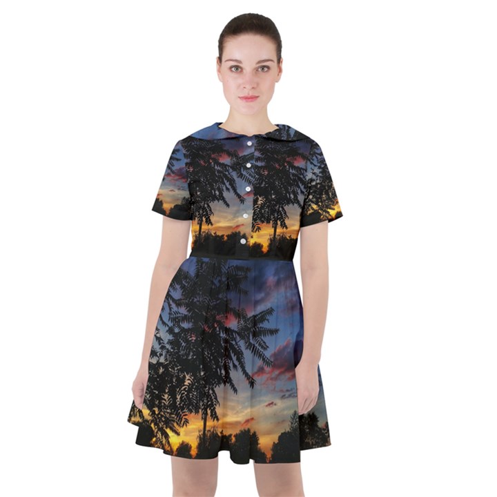 Sumac Sunset Sailor Dress