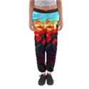 Neon Cone Flower Women s Jogger Sweatpants View1