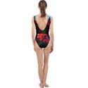 Neon Cone Flower Center Cut Out Swimsuit View2