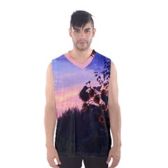 Sunflower Sunset Ii Men s Basketball Tank Top by okhismakingart