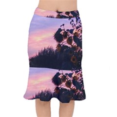 Sunflower Sunset Ii Mermaid Skirt by okhismakingart