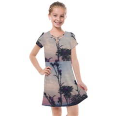 Hazy Thistles Kids  Cross Web Dress by okhismakingart