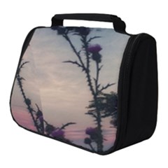 Hazy Thistles Full Print Travel Pouch (small) by okhismakingart