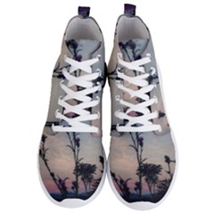 Hazy Thistles Men s Lightweight High Top Sneakers by okhismakingart