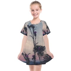 Hazy Thistles Kids  Smock Dress by okhismakingart