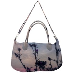 Hazy Thistles Removal Strap Handbag by okhismakingart