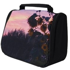 Sunflower Sunset Ii Full Print Travel Pouch (big) by okhismakingart