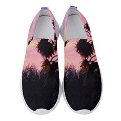 Sunflower Sunset Ii Women s Slip On Sneakers by okhismakingart