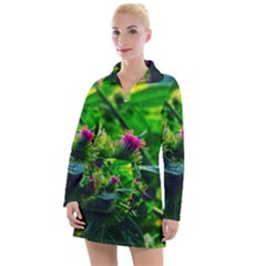 Bur Flowers Women s Hoodie Dress by okhismakingart