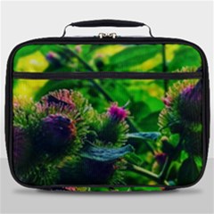 Bur Flowers Full Print Lunch Bag by okhismakingart