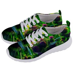 Bur Flowers Men s Lightweight Sports Shoes by okhismakingart