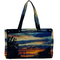 Blue Sunset Canvas Work Bag