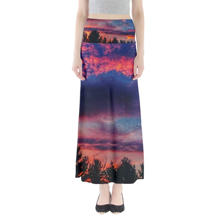 Afternoon Majesty Full Length Maxi Skirt