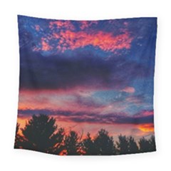 Afternoon Majesty Square Tapestry (large) by okhismakingart