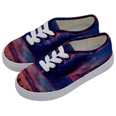 Afternoon Majesty Kids  Classic Low Top Sneakers by okhismakingart