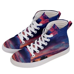 Afternoon Majesty Women s Hi-top Skate Sneakers by okhismakingart