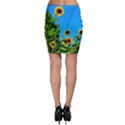 Bright Sunflowers Bodycon Skirt View2