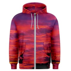 Warm Landscape Men s Zipper Hoodie by okhismakingart