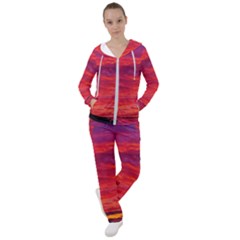 Warm Landscape Women s Tracksuit