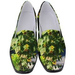 Big Sunflowers Women s Classic Loafer Heels by okhismakingart