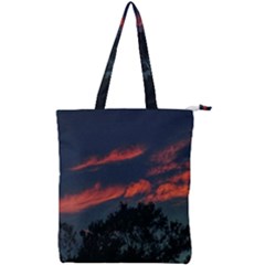 Pink Streaks Double Zip Up Tote Bag