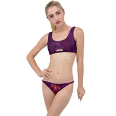 Purple Sunflower The Little Details Bikini Set