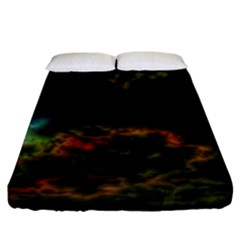 Emerging Sun Fitted Sheet (king Size) by okhismakingart