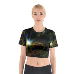 Emerging Sun Cotton Crop Top by okhismakingart