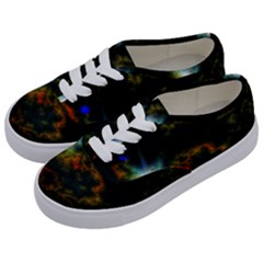 Emerging Sun Kids  Classic Low Top Sneakers by okhismakingart