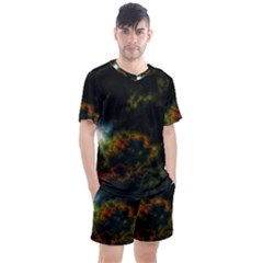 Emerging Sun Men s Mesh Tee And Shorts Set