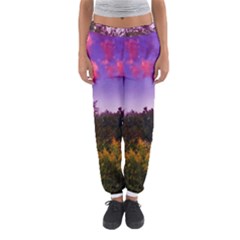 Purple Afternoon Women s Jogger Sweatpants by okhismakingart